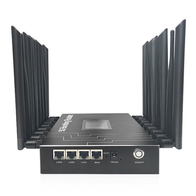 หลายฉาก X5 5G Enterprise Router WiFi 6 VPN พร้อมช่องใส่ซิมการ์ด 4 ช่อง