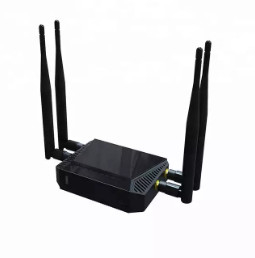 MT7620A 4G LTE เราเตอร์ WiFi ภายในบ้าน สีดำที่ใช้งานได้จริง 300Mbps