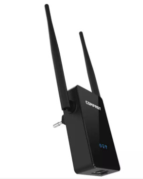 100-240V WiFi Wireless Repeater แอมพลิฟายเออร์ 2.4G 300mbps Dual Core