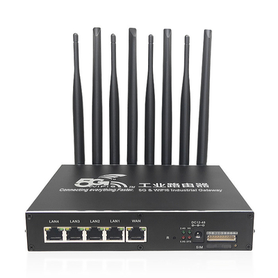เราเตอร์เซลลูล่าร์อุตสาหกรรม 4G 5G อเนกประสงค์ที่เสถียร WiFi 2.4GHz