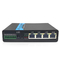 ทนทาน 880Mhz Industrial Ethernet Router Din Rail สีดำ