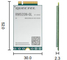 RM520N 5G โมดูลไร้สาย IoT อเนกประสงค์ B46 LAA สำหรับอุตสาหกรรม