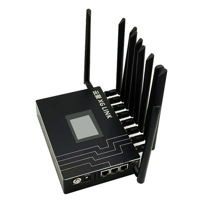 L2TP X4 Bonding Router Lte Modem Multi-Link Bonding Router สําหรับการครอบคลุมที่เพิ่มขึ้น