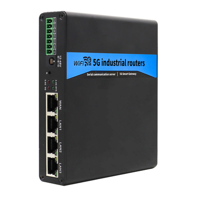 รูเตอร์อุตสาหกรรมแบบไร้สาย 5G สูงถึง 1000Mbps น้ําหนักสุทธิ 0.58kg